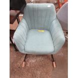 Cala Rocking Chair, Colour: Light Green, RRP £155.99