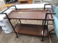 Calvin Serving Cart, Top Colour: Dark Walnut, RRP £105.99