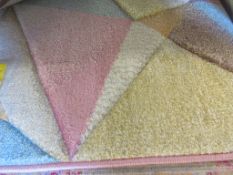 Rug, Renata in beige/pink