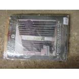 Annaros Bertram Room Darkening Eyelet Thermal Curtains, Colour: Charcoal, Panel Size: Width 117 x