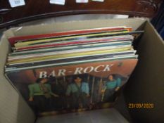 BOX OF VARIOUS VINYL RECORDS