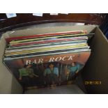 BOX OF VARIOUS VINYL RECORDS