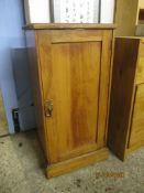 VICTORIAN PINE POT CUPBOARD, 38CM WIDE