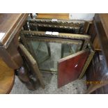 PAIR OF TRIPTYCH DRESSING TABLE MIRRORS