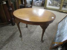 OVAL OCCASIONAL TABLE, 68.5CM WIDE