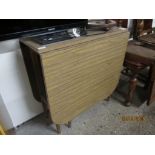 FOLDING TEAK KITCHEN TABLE