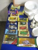 QUANTITY OF CORGI CARS IN ORIGINAL BOXES AND LEDO AND MATCHBOX MODELS OF YESTERYEAR ETC (15)