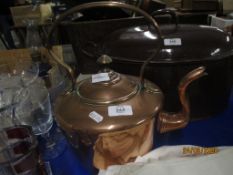 LARGE COPPER KETTLE