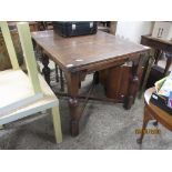 EXTENDING DINING TABLE SIZE FOLDED 75CM SQ