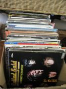 BOX OF VARIOUS LATE 20TH CENTURY VINYL RECORDS