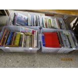 FOUR BOXES BOOKS, VARIOUS INTEREST INCLUDING ANTIQUE COLLECTION, PRICE GUIDES ETC