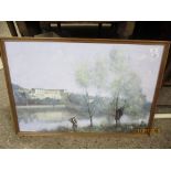 FRAMED IMPRESSIONIST PRINT