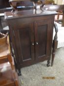 VINTAGE OAK CABINET, 52CM WIDE