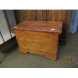 PINE BLANKET BOX, 65CM WIDE