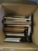 LARGE BOX OF PICTURES AND PRINTS