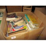 BOX OF SOFTBACK NOVELS ETC