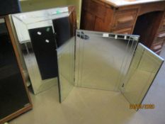 MODERN DRESSING TABLE MIRROR AND WALL MIRROR IN VENETIAN STYLE, 45 AND 50CM WIDE