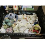 BOX OF CHINA ITEMS