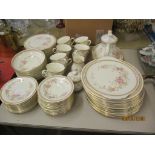 EXTENSIVE ROYAL DOULTON DINNER SERVICE AND TEA SET FROM THE ROMANCE COLLECTION