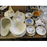 QUANTITY OF CHINA, DINNER WARES AND TEA WARES