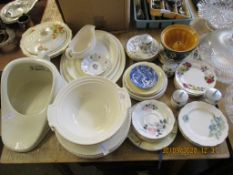 QUANTITY OF CHINA, DINNER WARES AND TEA WARES