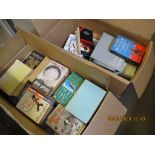 BOXES OF BOOKS, VARIOUS TITLES