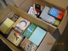 BOXES OF BOOKS, VARIOUS TITLES