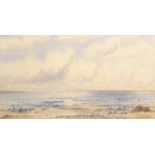 Frederick Henry Partridge (1849-1929), North Norfolk estuary, watercolour, signed lower right, 35