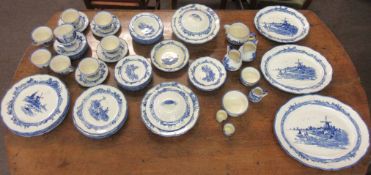 Royal Doulton 'Norfolk' dinner service and tea wares comprising 6 dinner plates, 6 side plates,