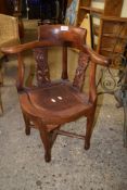 SMALL MAHOGANY CHILD’S CORNER CHAIR