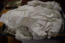 BOX OF LINENS