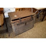 VINTAGE LAUNDRY BASKET, 76CM WIDE