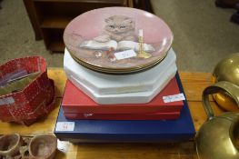 COLLECTORS PLATES MAINLY FROM THE CURIOUS KITTENS COLLECTION BY HAMILTON