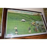 VINTAGE GOLFING PRINT