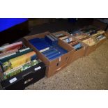 SIX BOXES OF BOOKS