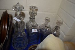 VARIOUS DECANTERS