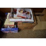 BOX OF BOOKS, MAINLY COOKERY ETC