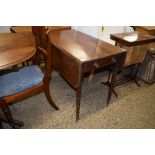 EARLY 19TH CENTURY MAHOGANY PEMBROKE TABLE, 91CM WIDE