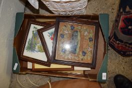 BOX OF VARIOUS PICTURES AND PRINTS