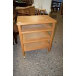 REPRODUCTION TEA TROLLEY, 54CM WIDE