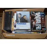 BOX OF VARIOUS DVDS