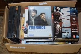 BOX OF VARIOUS DVDS