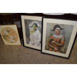 THREE VARIOUS REPRODUCTION PRINTS