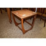 RETRO STYLE OAK OCCASIONAL TABLE, 43CM WIDE