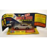 1960s Corgi Toys James Bond Aston Martin DB5 model no 270, in original blister packaging