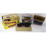 Quantity of Corgi boxed vehicles including limited edition Toymaster vans, Bedford box van and