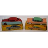Dinky Plymouth Plaza model no 178, together with a Dinky Hudson Commodore Sedan model no 171, both