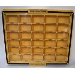 Large Matchbox Models of Yesteryear collectors display case of moulded plastic form, 85cm wide