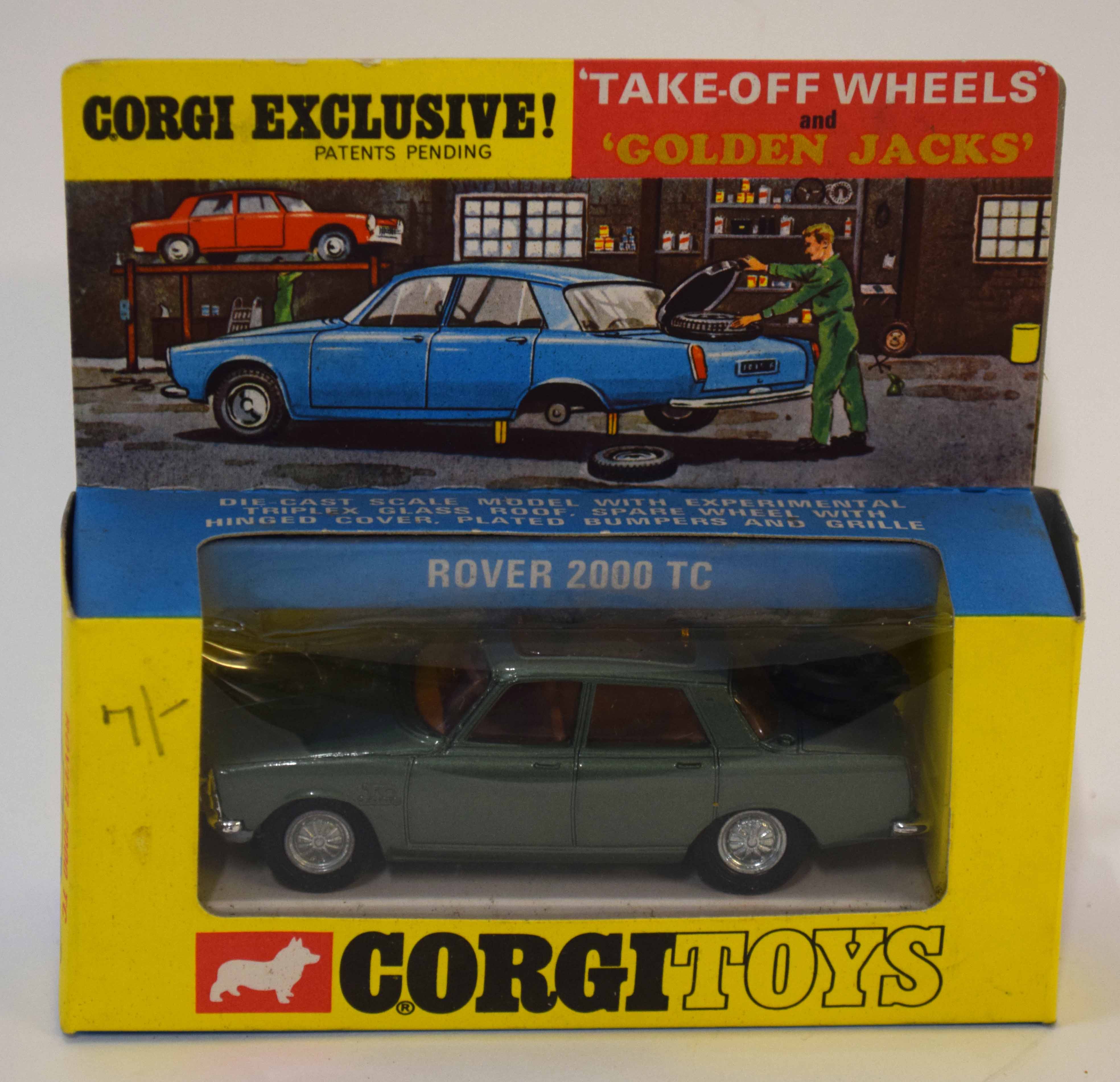 1960s Corgi Toys Rover 2000TC model no 275, in original box