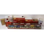 Quantity of Matchbox models of yesteryear collectors edition, mainly commercial vehicles to